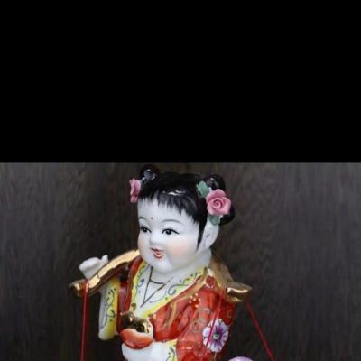 TƯỢNG TIỂU ĐỒNG GÁNH ĐÀO – TIỀN